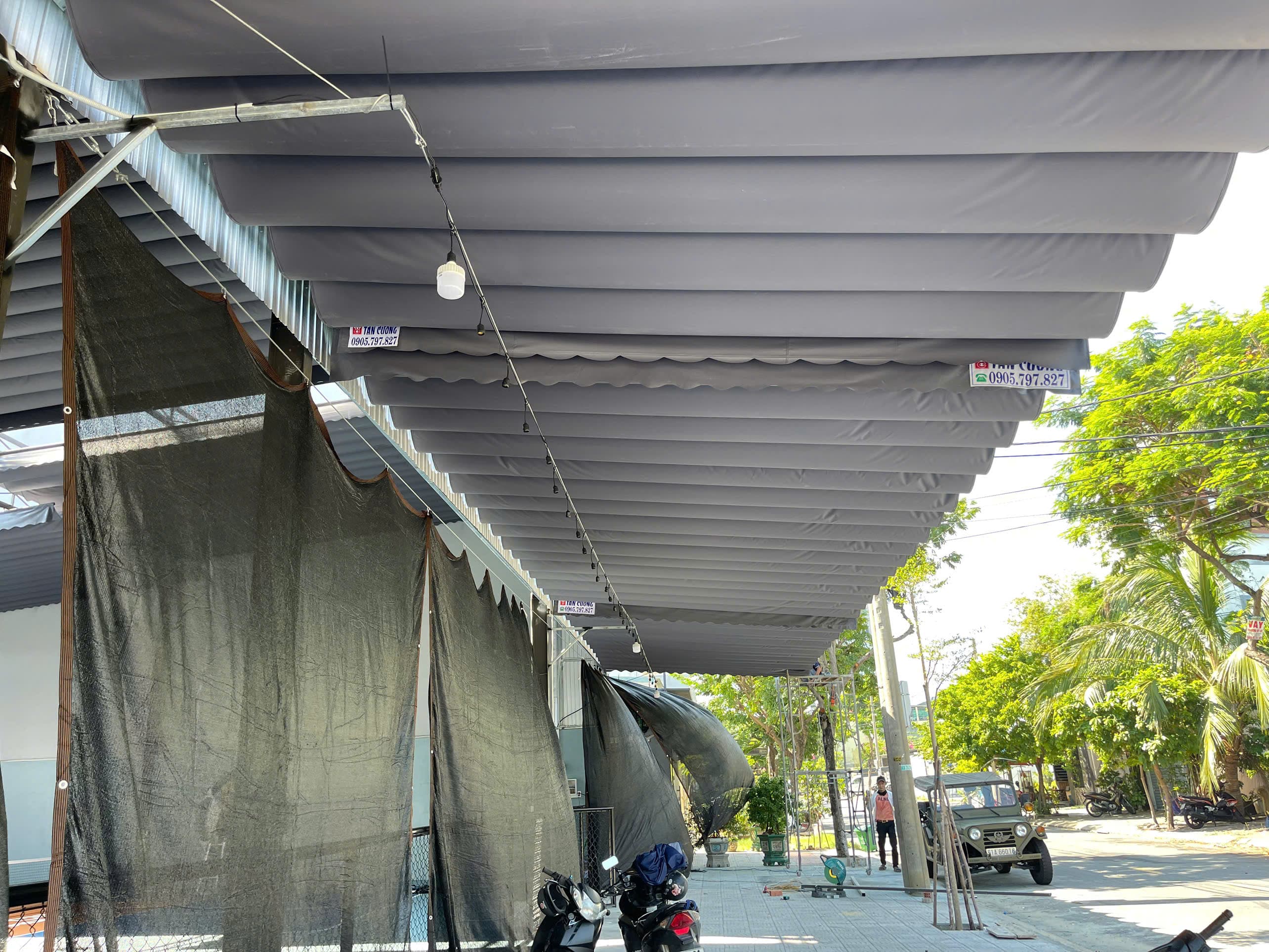 Mái xếp lượn sóng thủ công - ảnh 10
