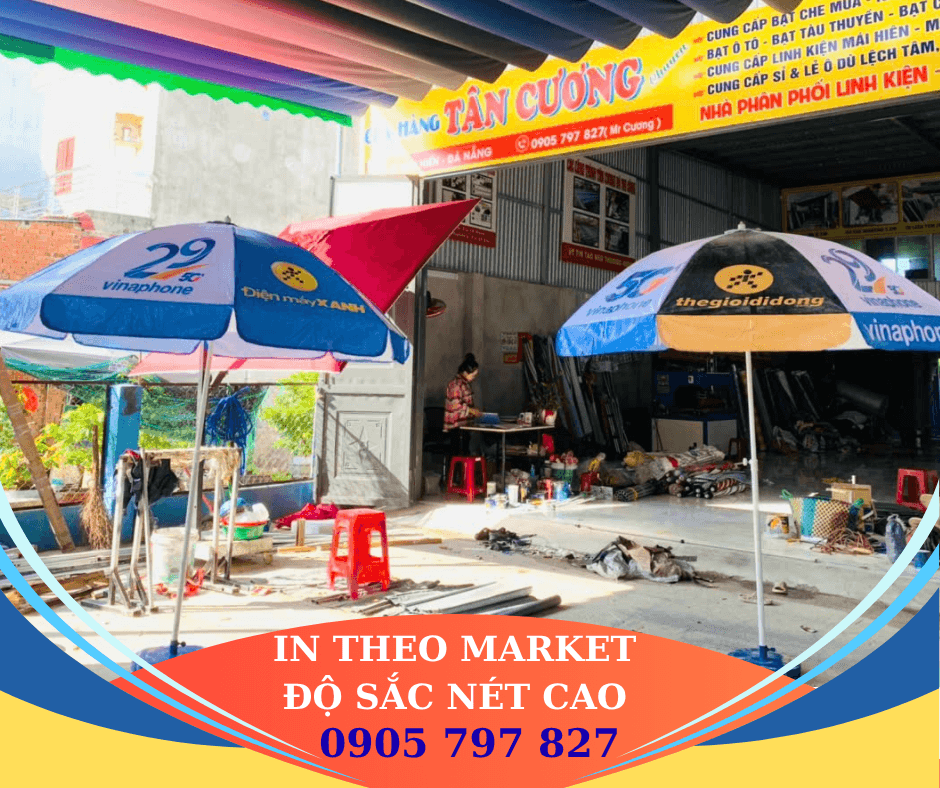 Cung cấp Dù Che In Logo Thương Hiệu - ảnh 2