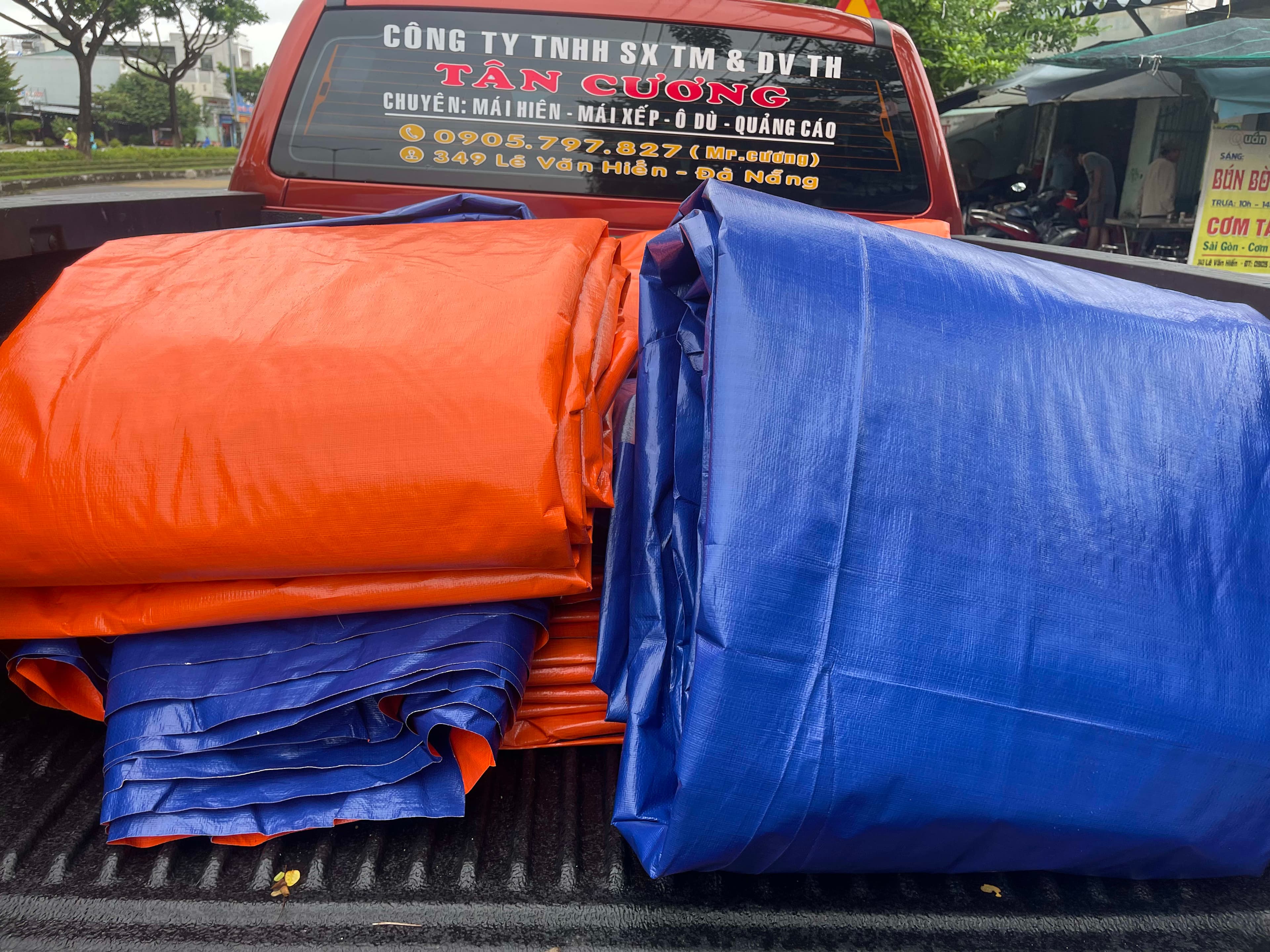 Gia công và thi công bạt che mưa theo yêu cầu - ảnh 7